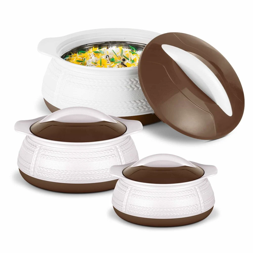 Adore 410 JR GIFT SET Casserole WHITE   (AM-ADOC410WH239-BM)