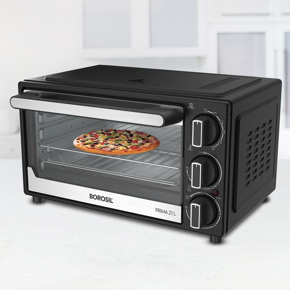 Borosil Prima 21L Oven Toaster Griller (OTG) AM-BOTG21CB17-BM